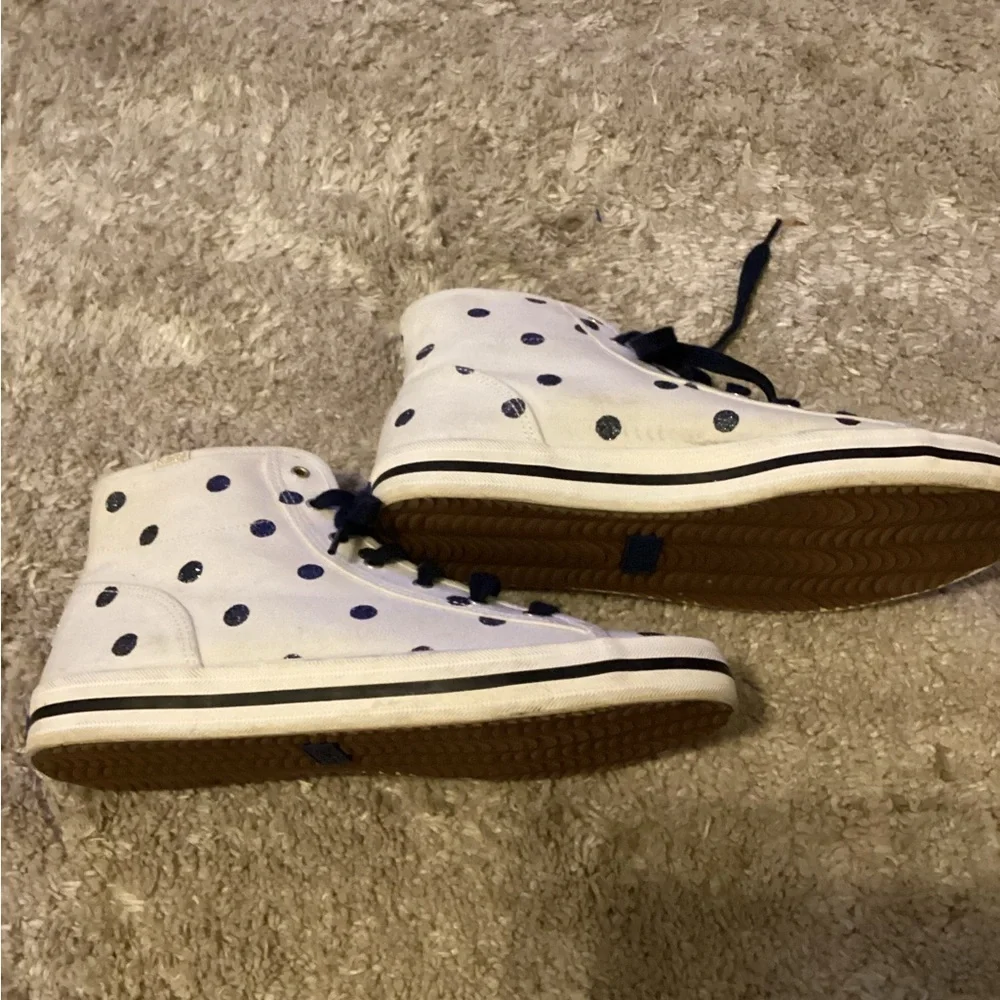 Keds x kate spade new york Double Up Hi Glitter Dot glitter high top-SZ 8